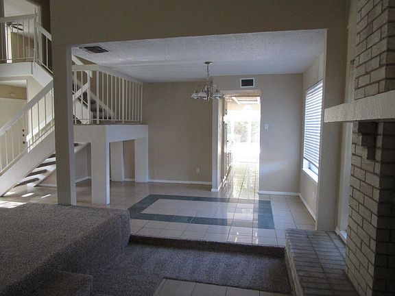 The family area overlooks the dining.