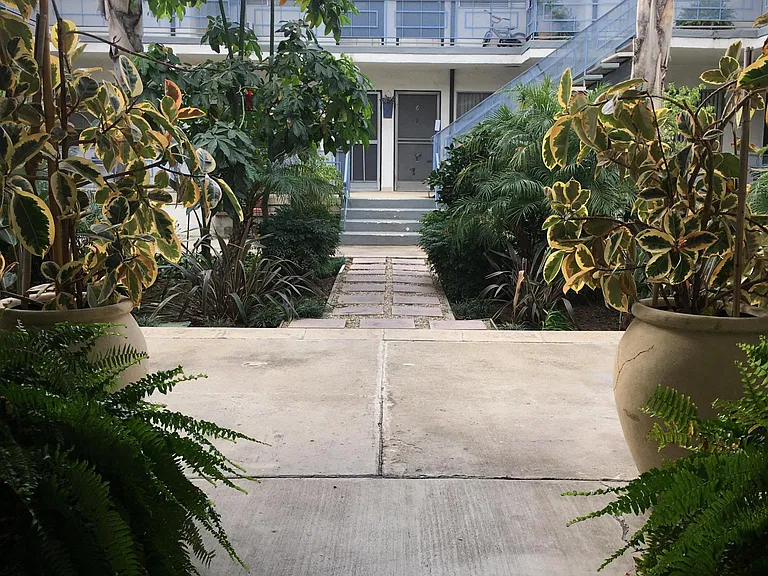 Courtyard at Entry