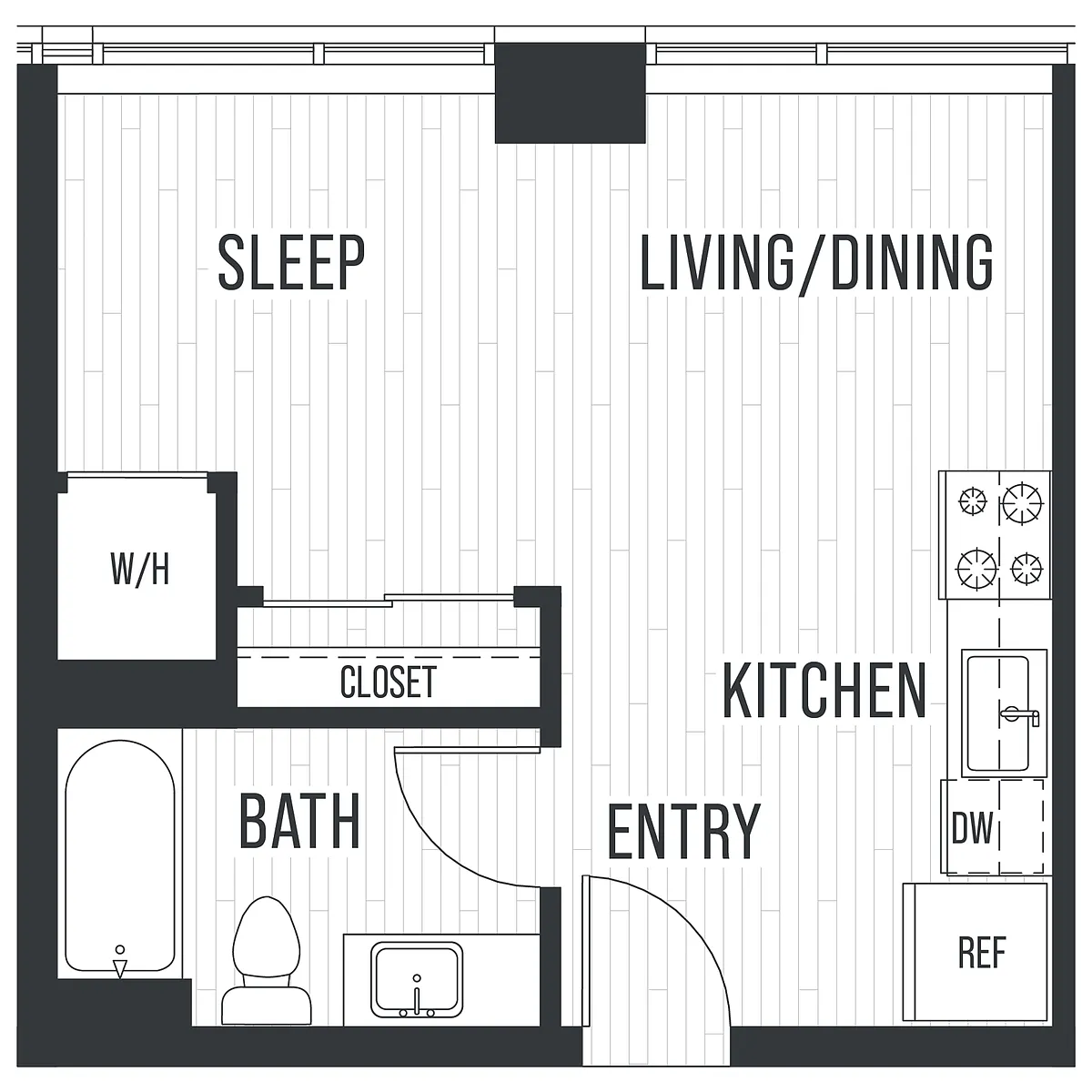 Floor plan Plan SA