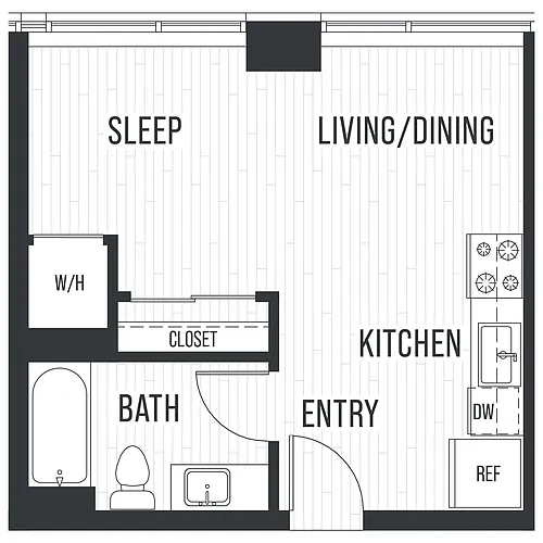 Floor plan Plan SA