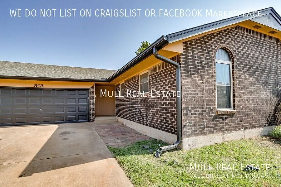 4 Bed 1 1/2 bath home for rent in Moore — Photo 4