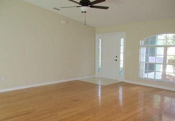 Lots of natural light in the living room.
