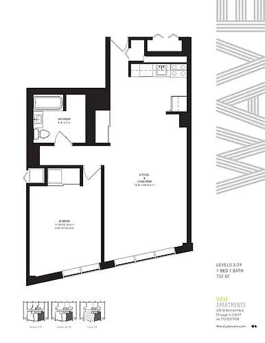 Floor plan The Lake Shore