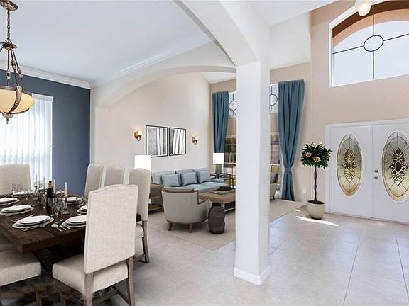 Virtually staged Living & Formal Dining areas!