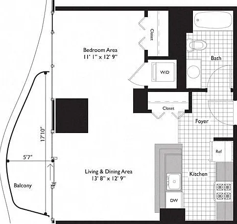225 N Columbus Dr #4002 — Photo 1