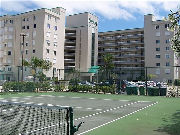 Condo Building, Tennis Court & Pool (to left)