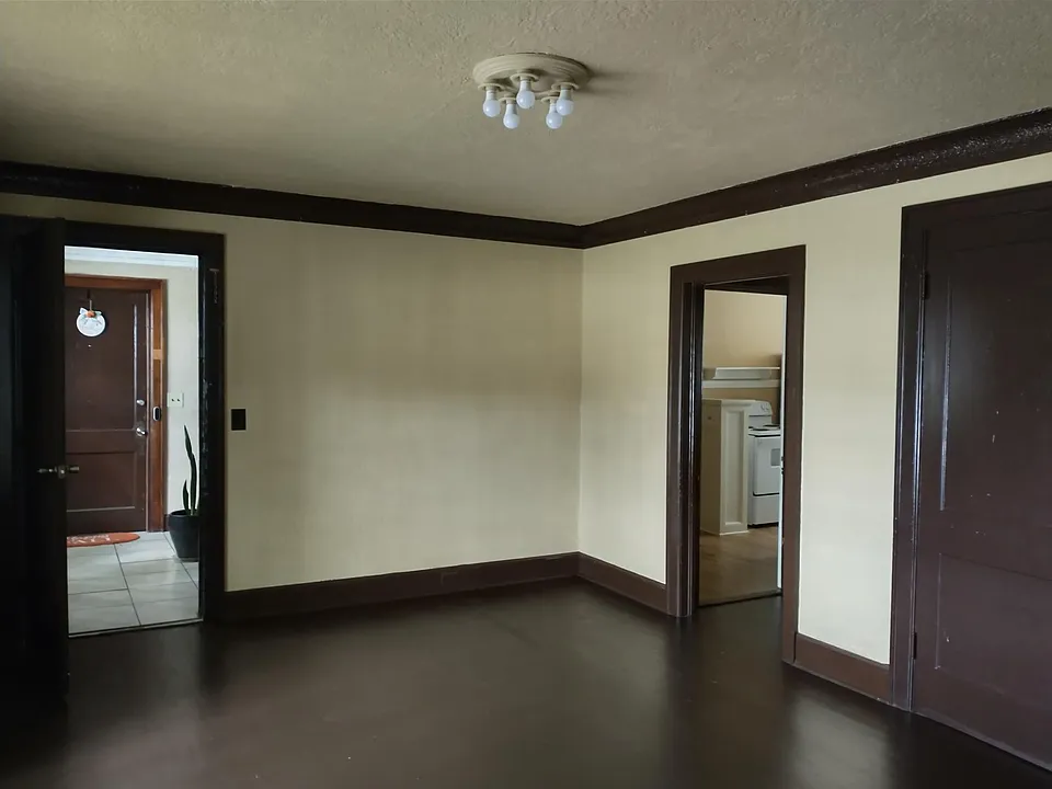 living Room w/ access to hallway