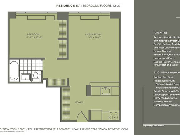 2nd image of 9 W 31st St APT 27E