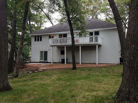 Rear view from woods