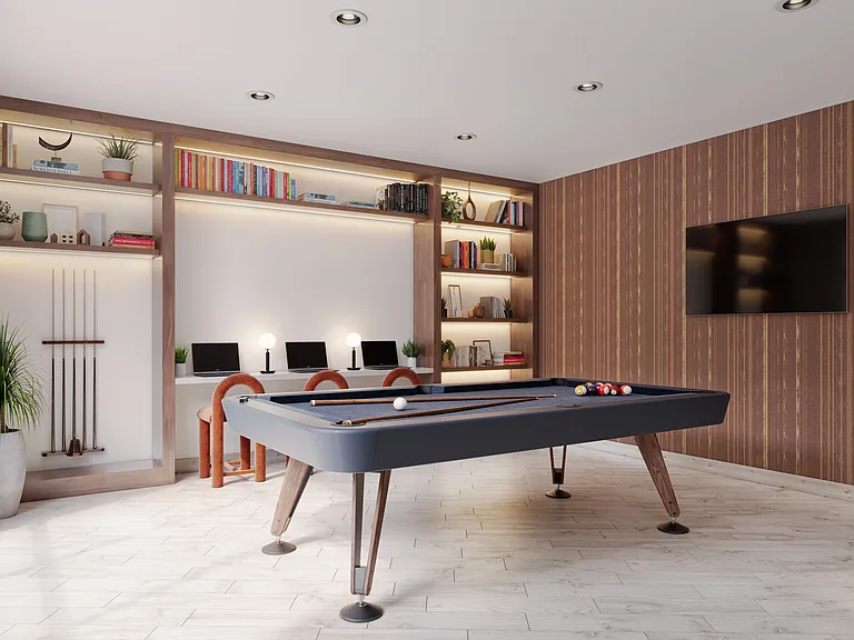 Game Room Rendering