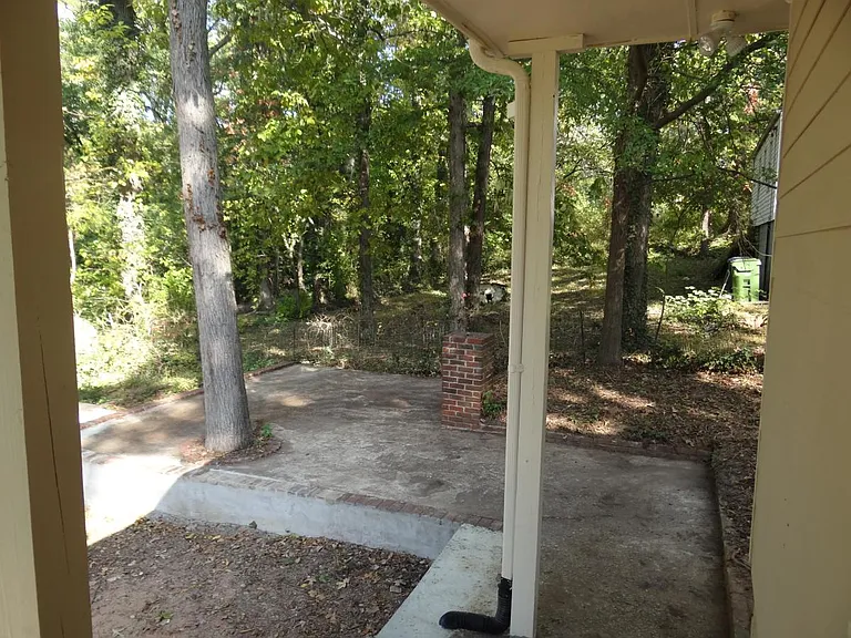 Kitchen door to patio