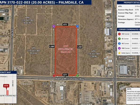 1510 E Avenue M Lot 36, Palmdale, CA 93550