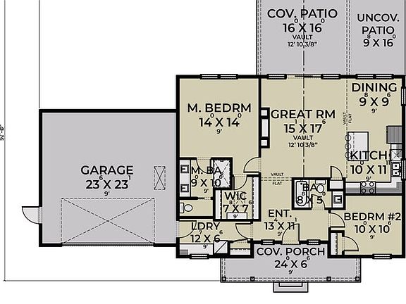 DCS BUILT LUNAR 1248 INTERIOR FLOOR PLAN