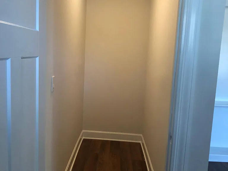 Walk-in closet w/ closet organizer (not shown)