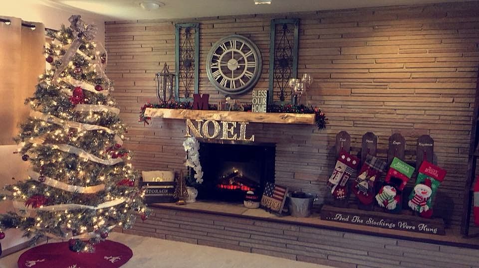 Family room fire place 