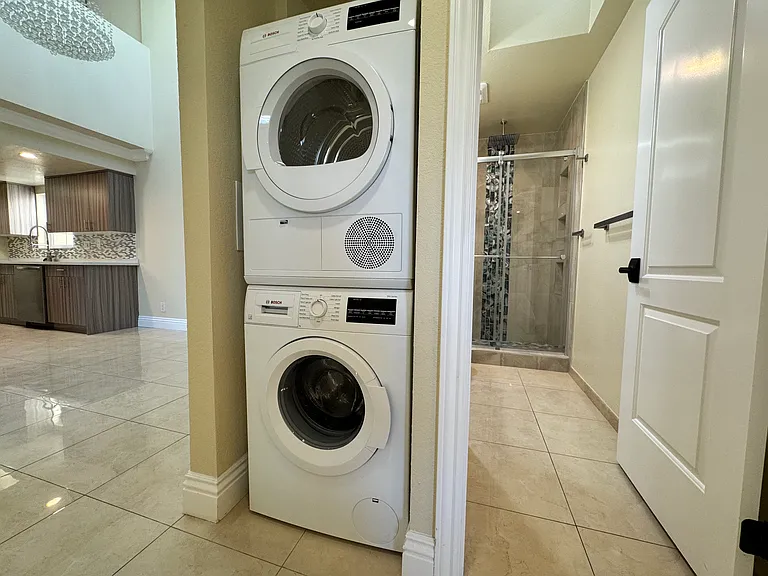 Bosch Washer and Dryer