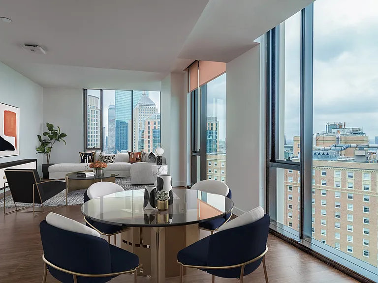 Penthouse Dining and Living Room