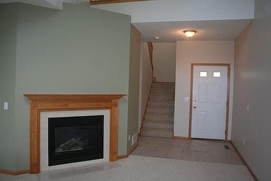 Fireplace in living room