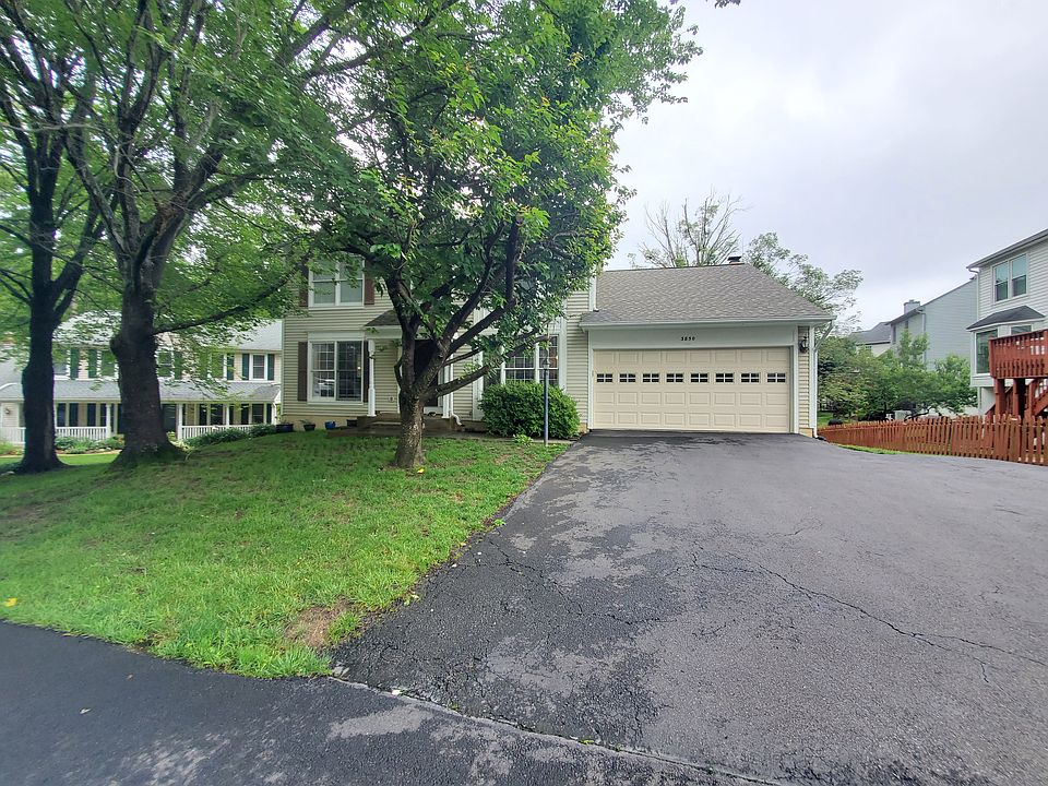 Front view of the house