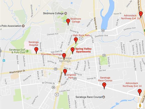 Spring Valley Apartments are just 2/10 mile to Broadway & La