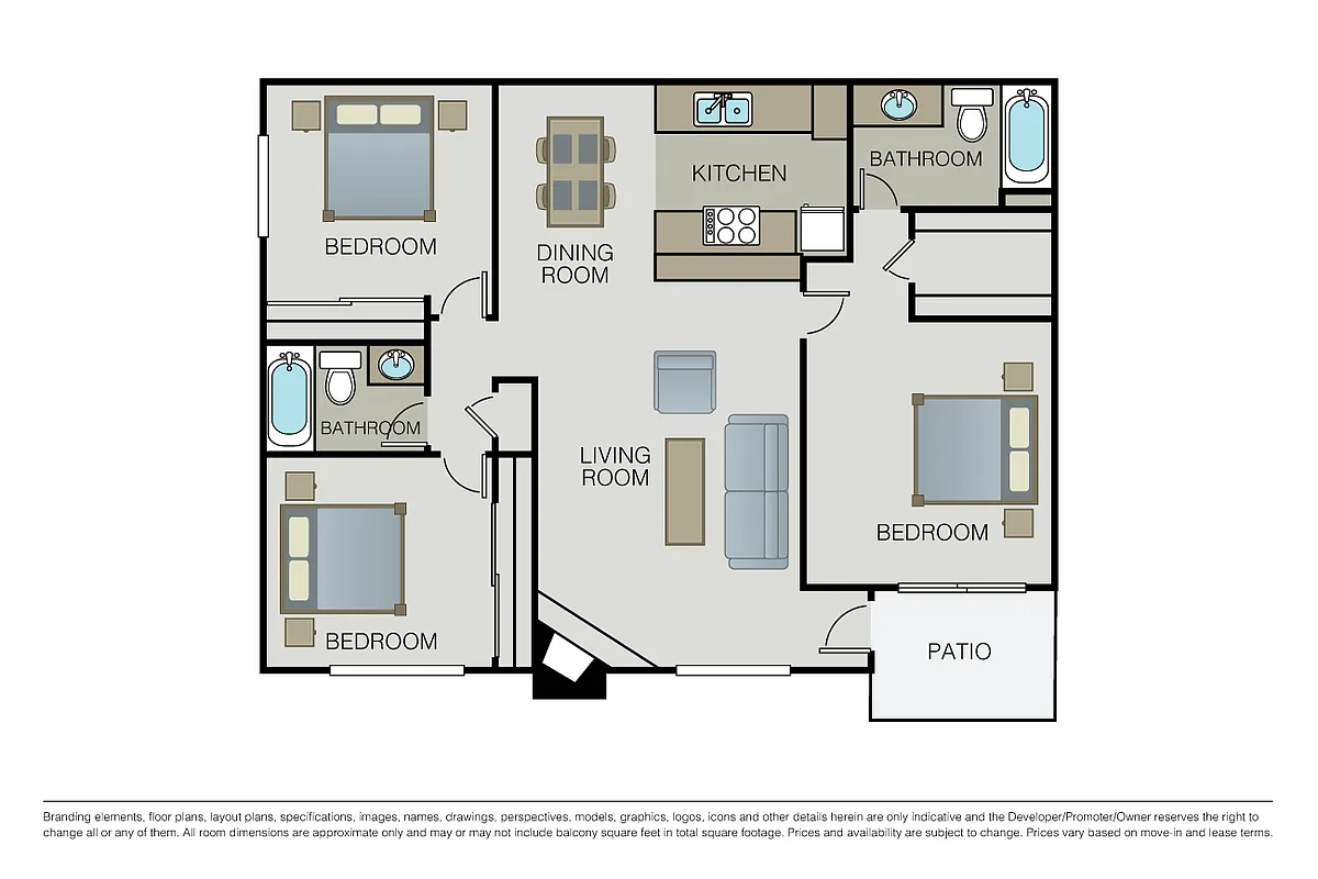 Floor plan Plan 3A