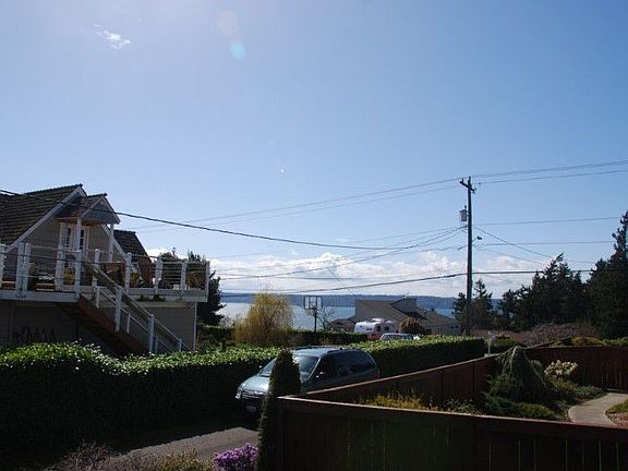 This is the Sound view looking West- South West from the front porch. Imagine the view from a second