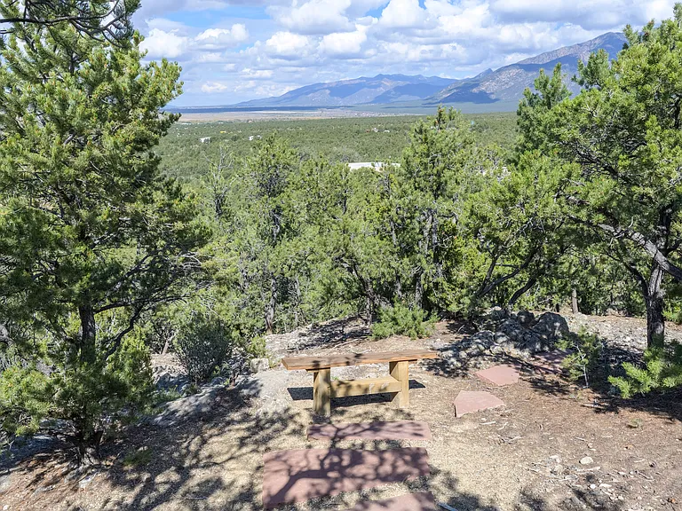 Quiet retreat on the property, view to the north