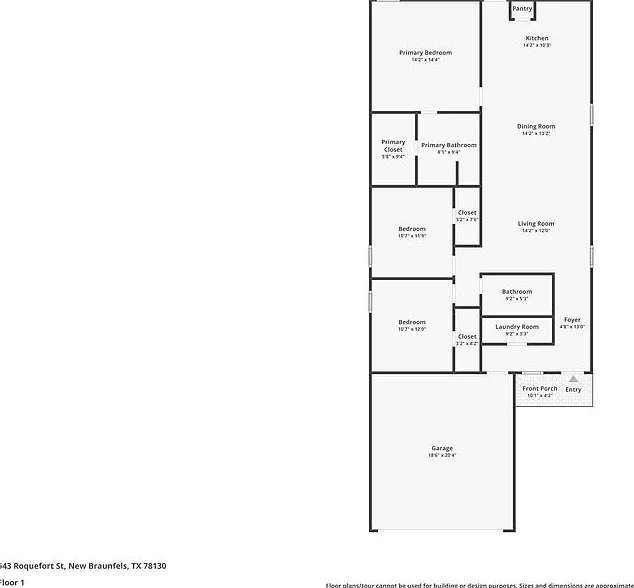 3 bed, 2.0 bath, 1411 sqft, $1,550 — Photo 2