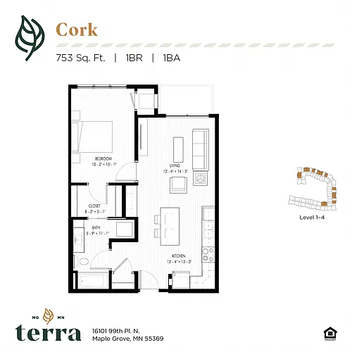 Floor plan Cork
