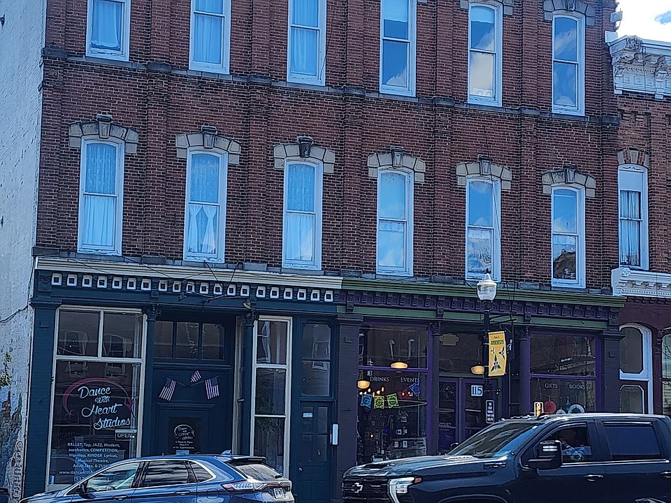 Outside of building. Located on Main Street in downtown Manchester.