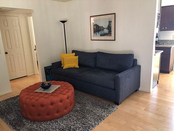 Living room, hall closet.