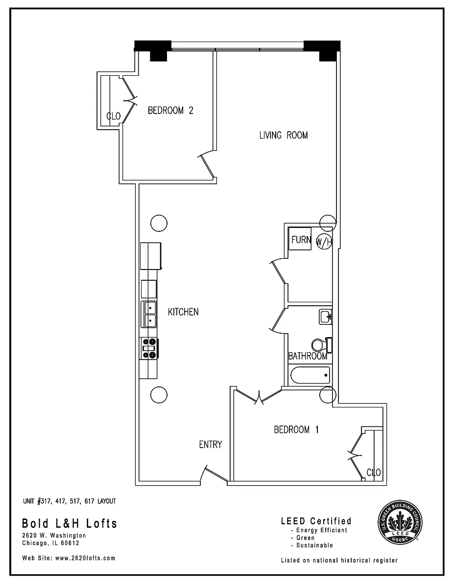 Floor plan 617