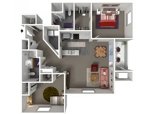 Floor plan Churchill Downs II