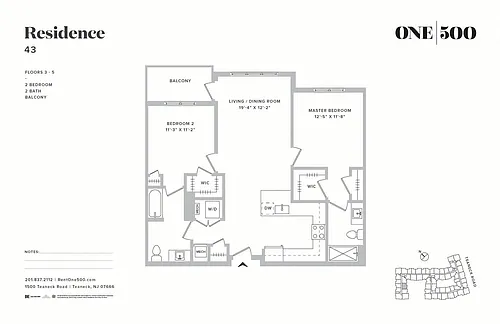 Floor plan B1 A
