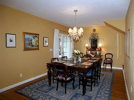 Formal, spacious dining room