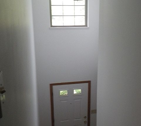 Soaring two story entry