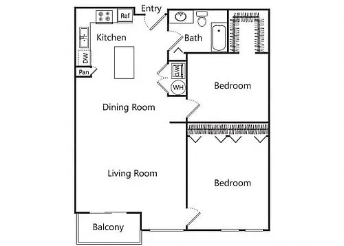Floor plan B13