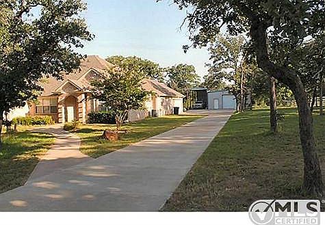 Long Driveway Back to Home and Shop