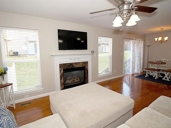 Gas fireplace in the great room!