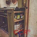 hidden spice rack