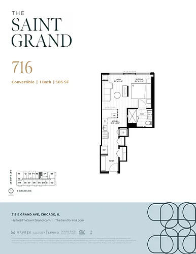 Floor plan 716