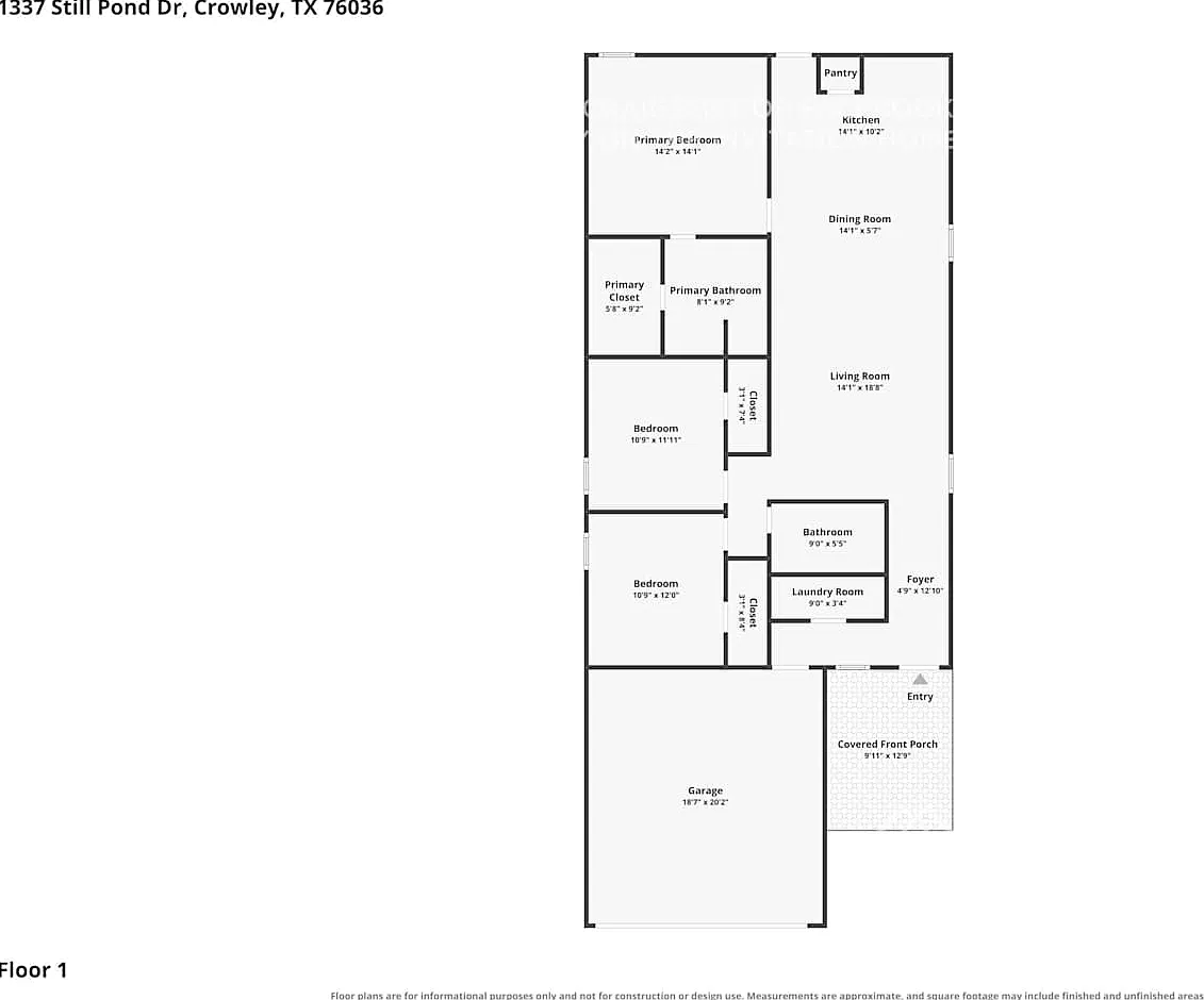 1337 Still Pond Drive Crowley, TX 76036 — Photo 2