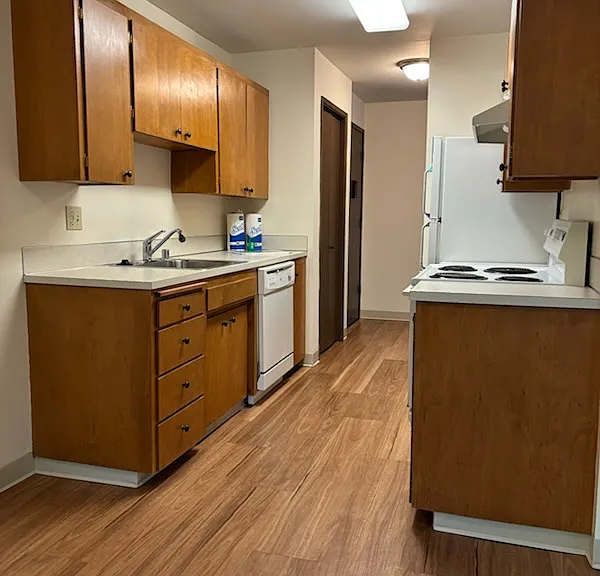 kitchen from breakfast nook