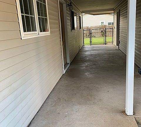 Breezeway to front door