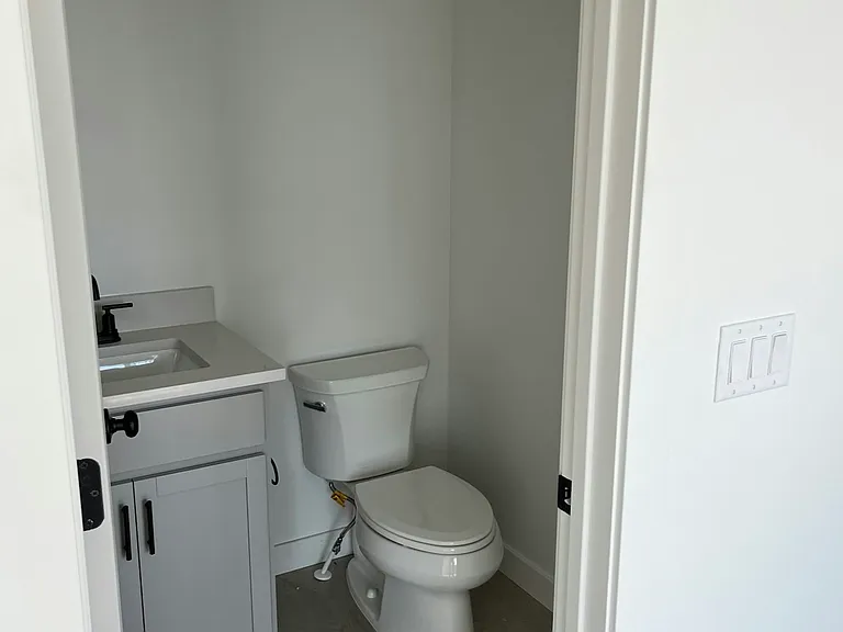 main floor half bathroom