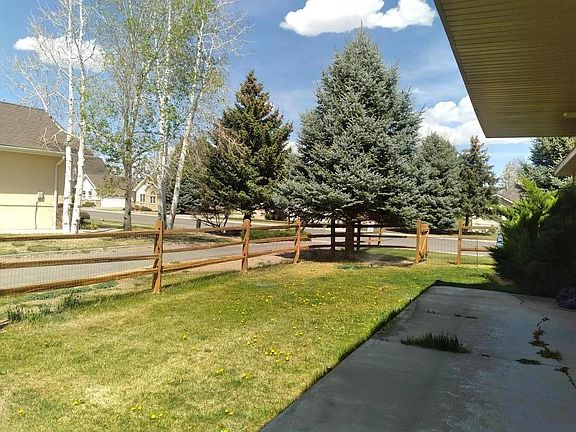 Back yard facing North