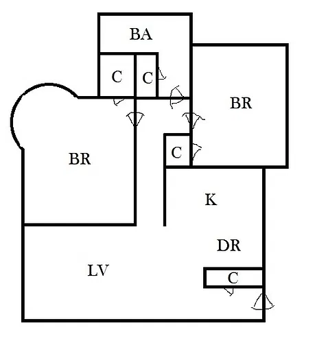 Floor plan 2520 305