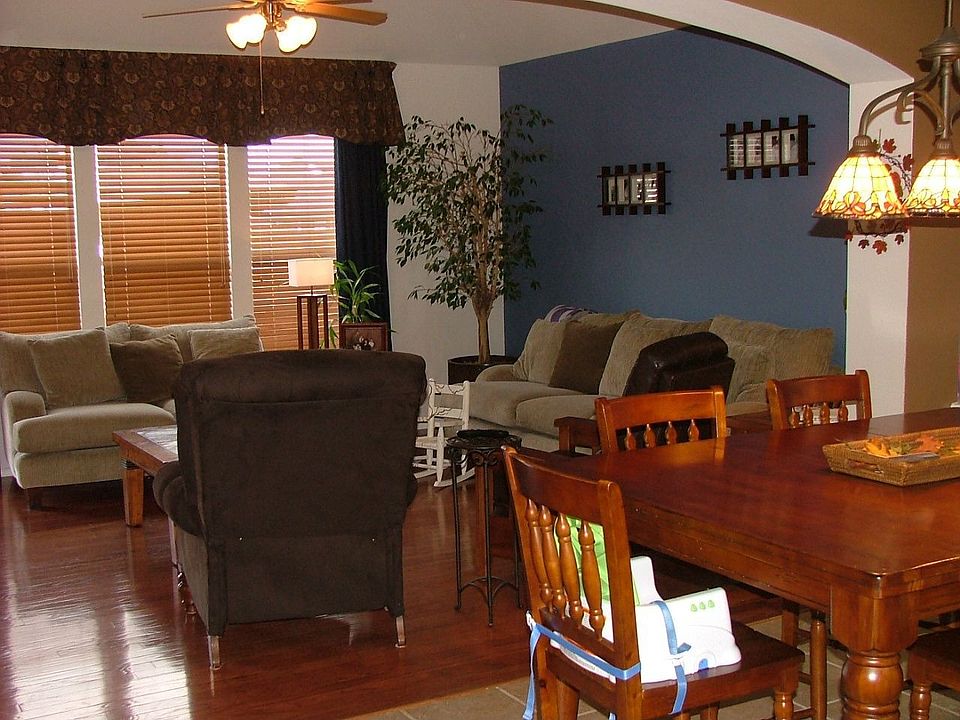 Kitchen overlooking family room