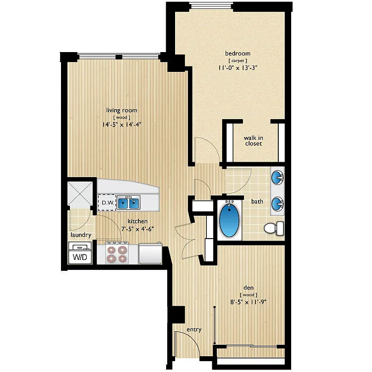 Floor plan Cherokee