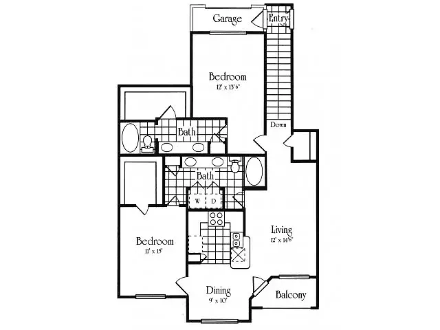 Floor plan D